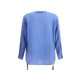 Blusa de algodón y seda Undercover